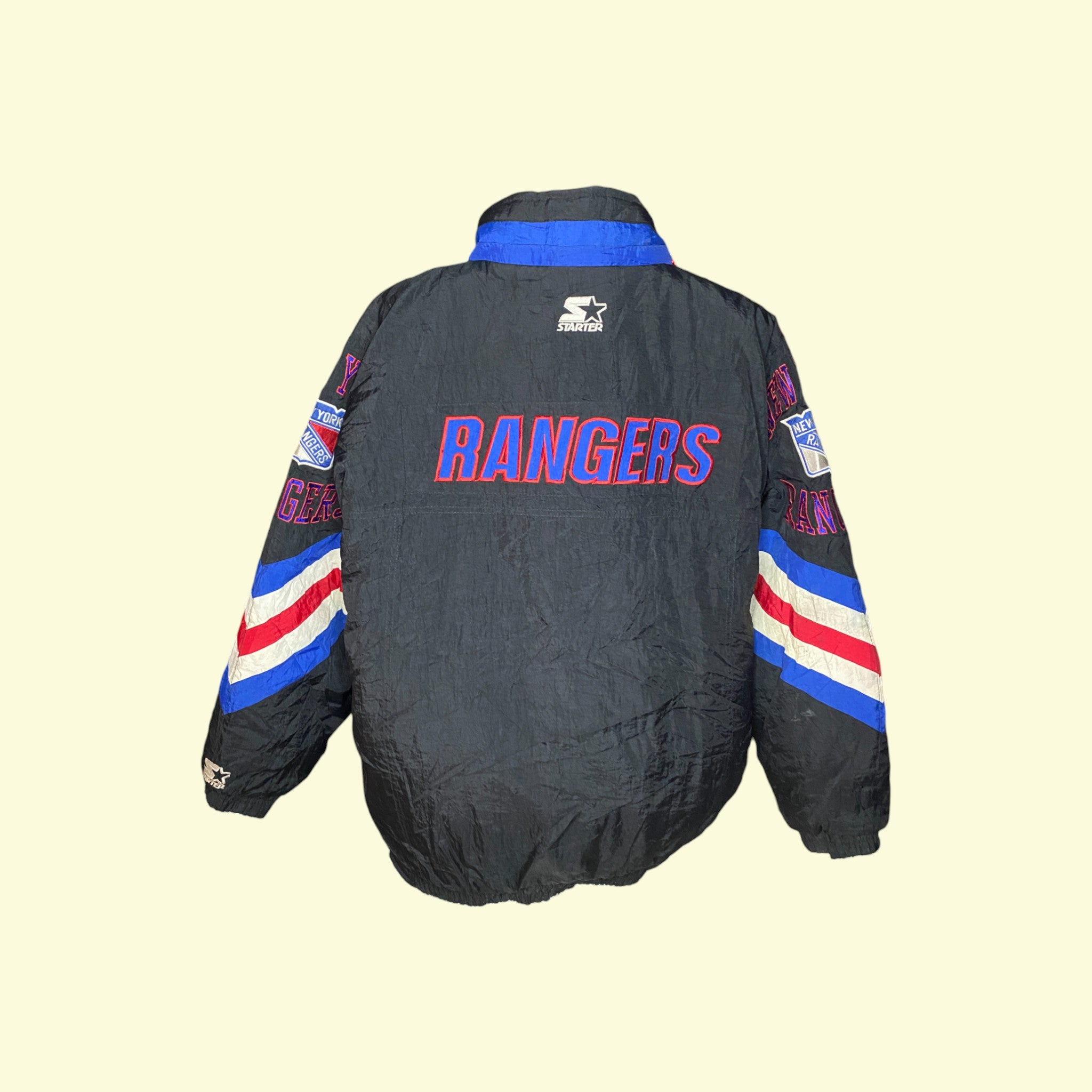 Vintage Starter Jacke NHL New York Rangers