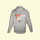 Vintage sudadera con capucha collage Missouri Valley Vikings 