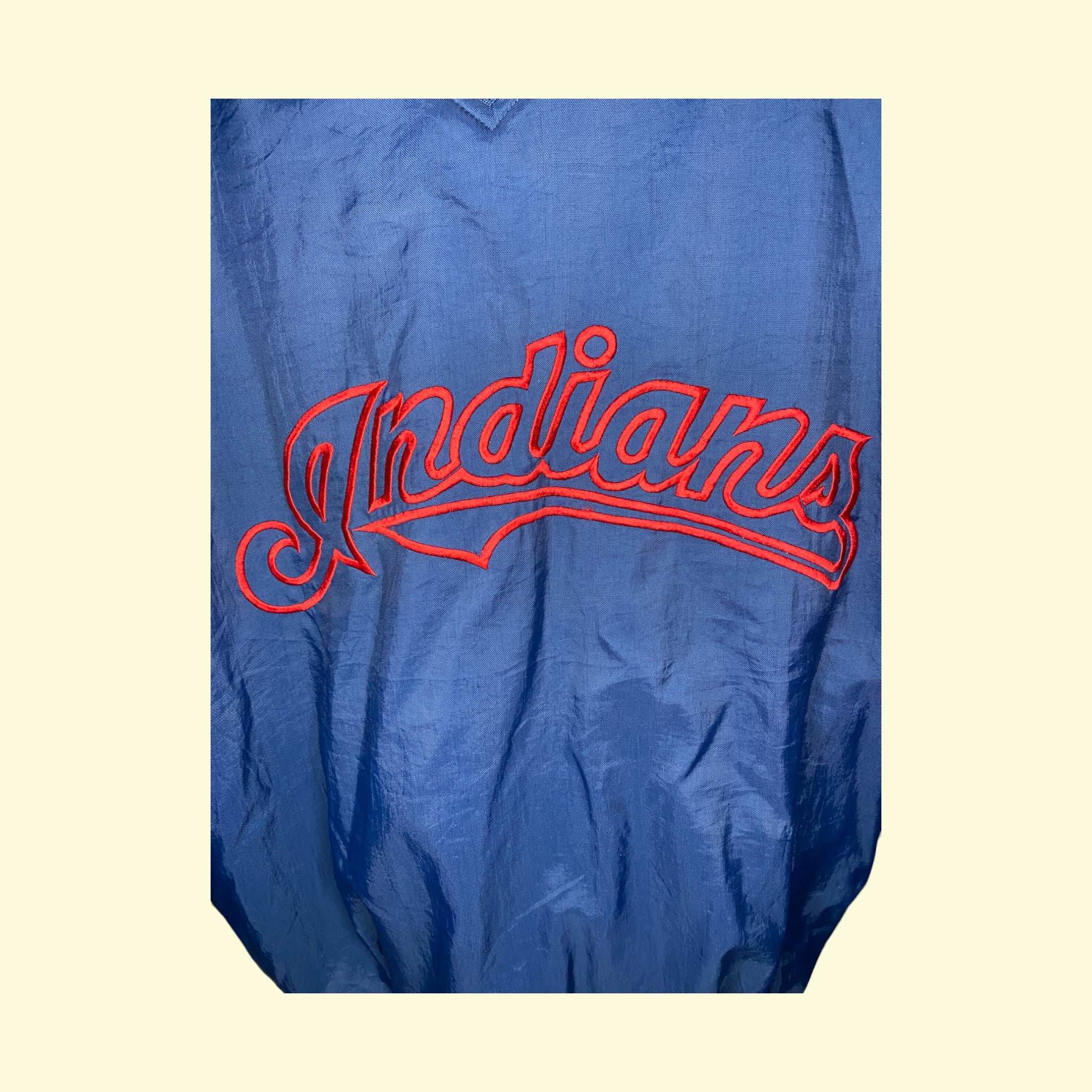 Vintage Starter Jacke MLB Cleveland Guardians/ Indians