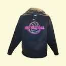 Sudadera con capucha vintage Nike Voleibol 