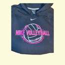 Sudadera con capucha vintage Nike Voleibol 