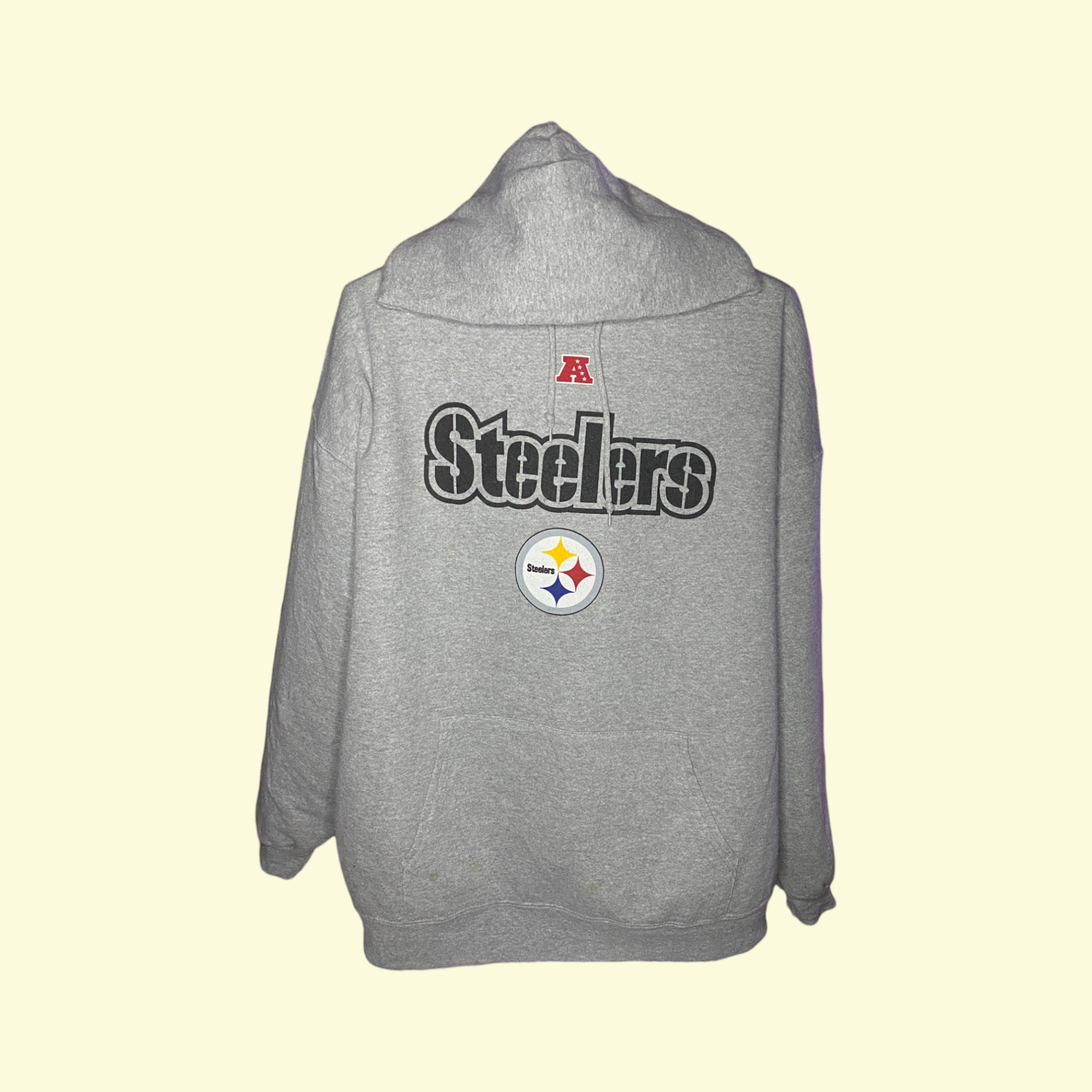 Sudadera con capucha vintage NFL Pittsburgh Steelers 