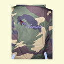 Camuflaje de chaqueta militar vintage