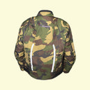 Camuflaje de chaqueta militar vintage