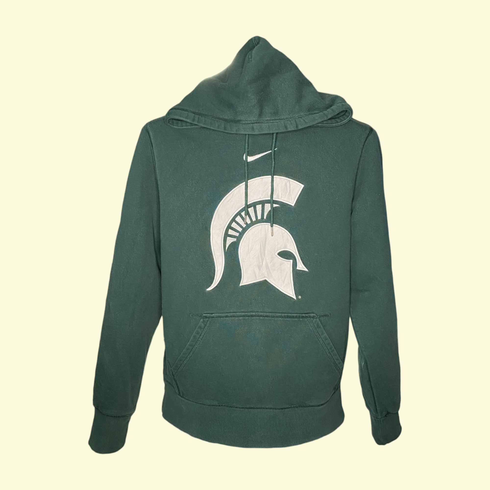 Sudadera con capucha vintage Michigan State Spartans 