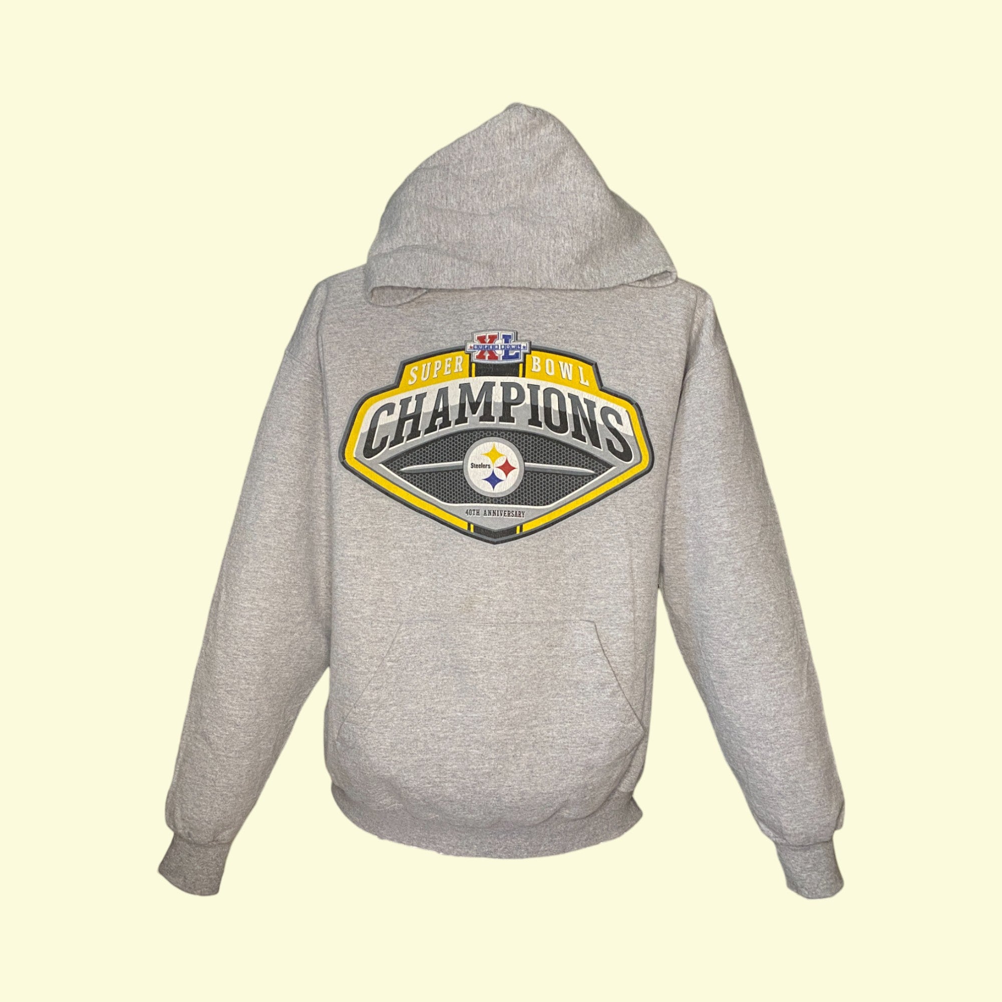 Sudadera con capucha vintage NFL Pittsburgh Steelers 