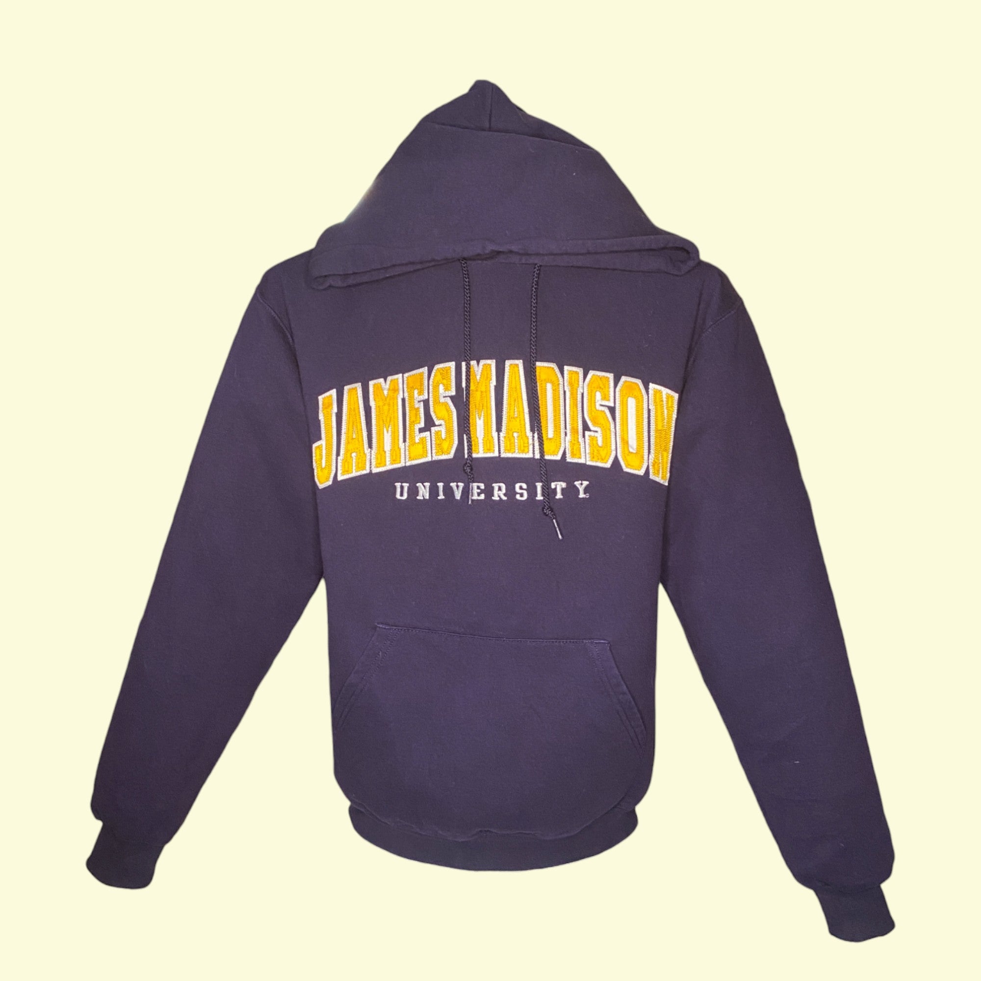 Sudadera con capucha vintage Universidad James Madison