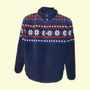 Vintage Fleece-Pullover Winter