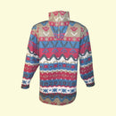 Vintage Fleece-Pullover Bunt