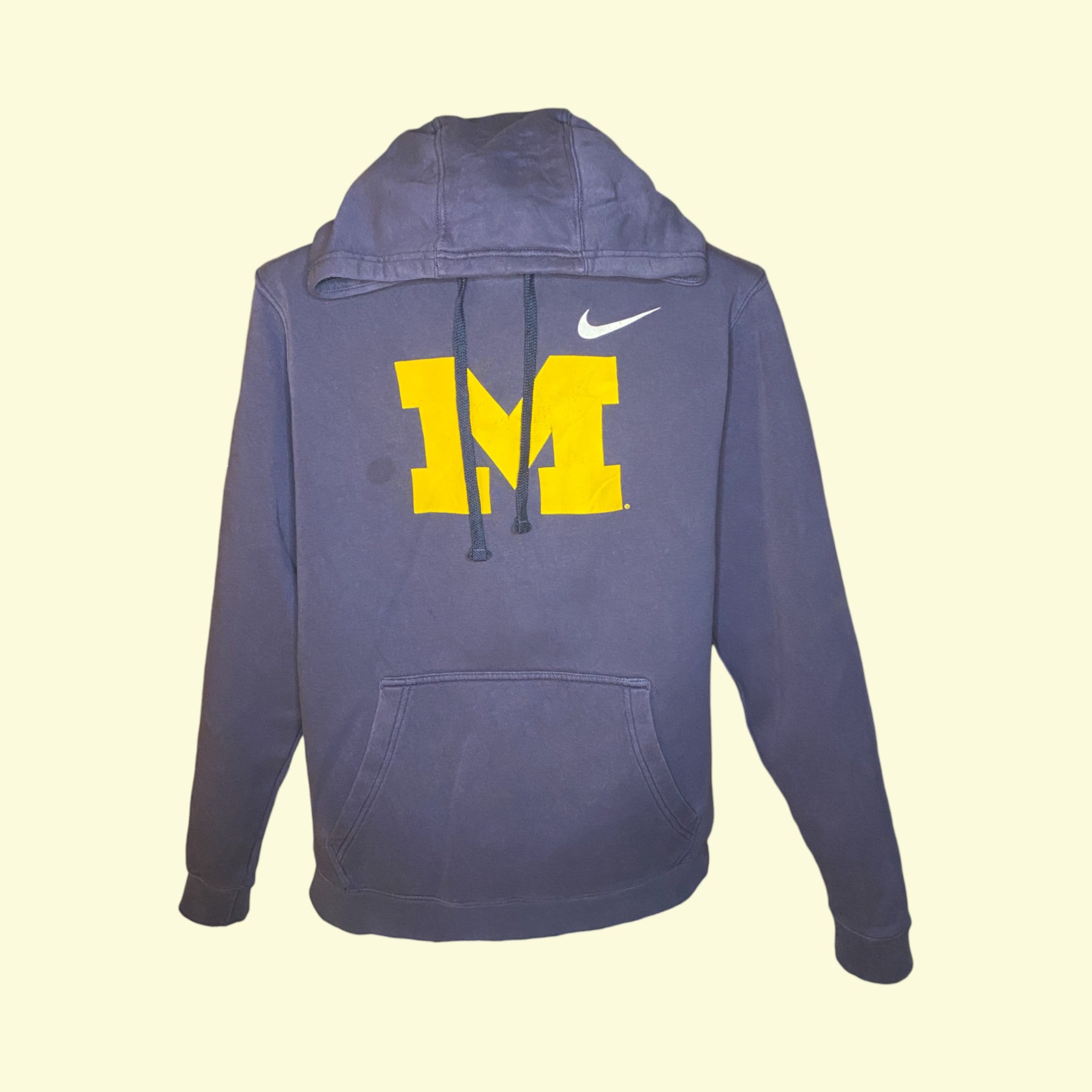 Sudadera con capucha vintage Universidad de Michigan 