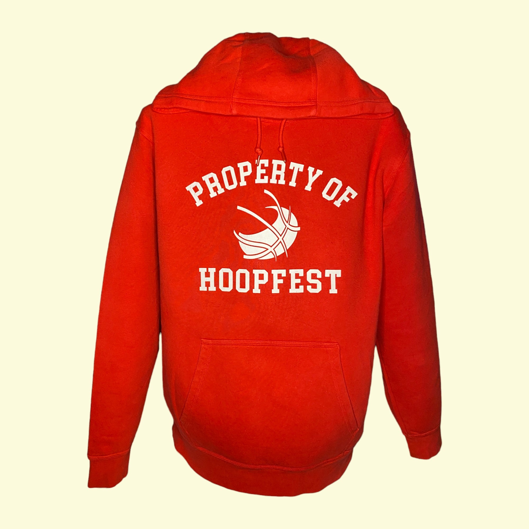 Sudadera con capucha vintage Propiedad de Hoopfest 