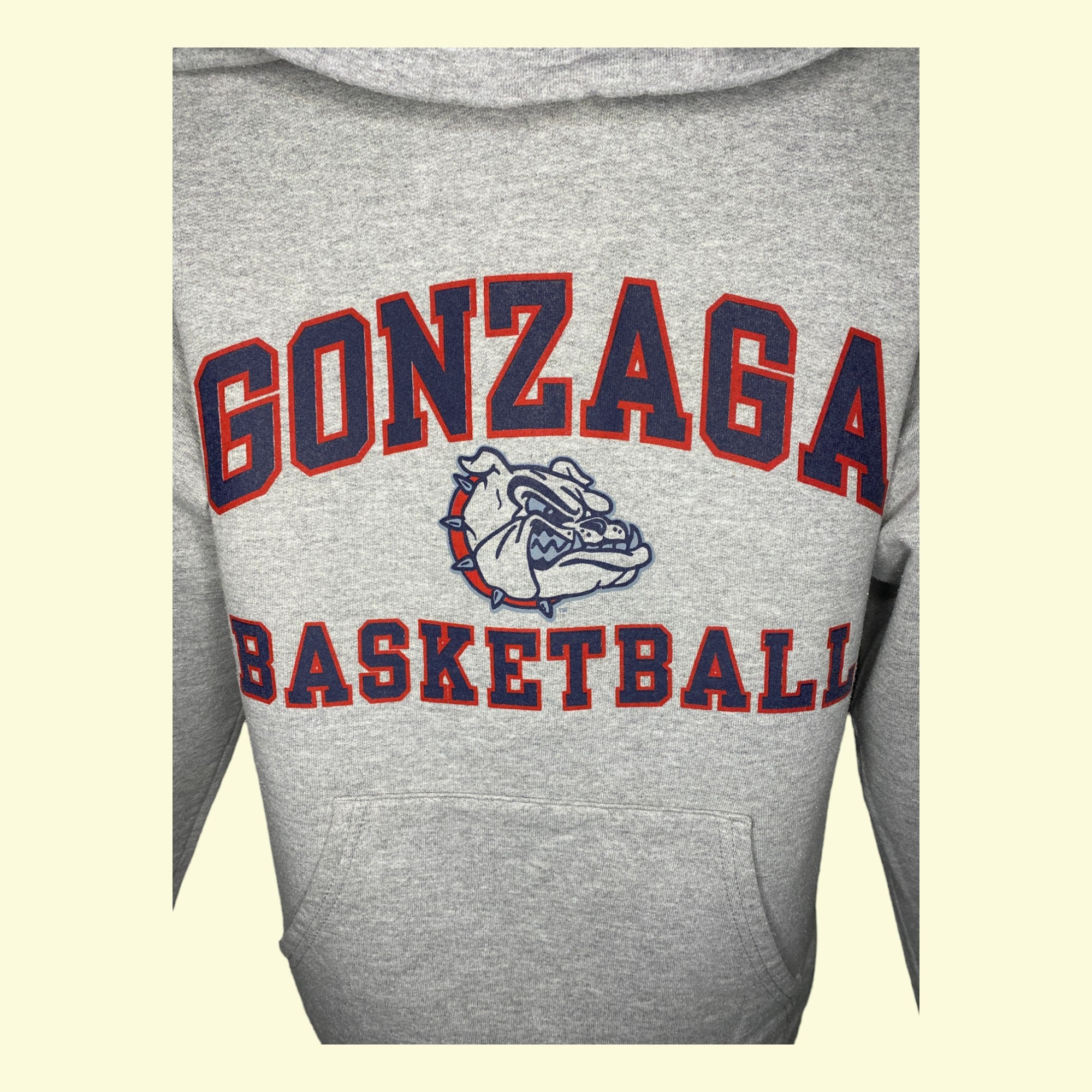 Vintage Kapuzenpullover Gonzaga Basketball