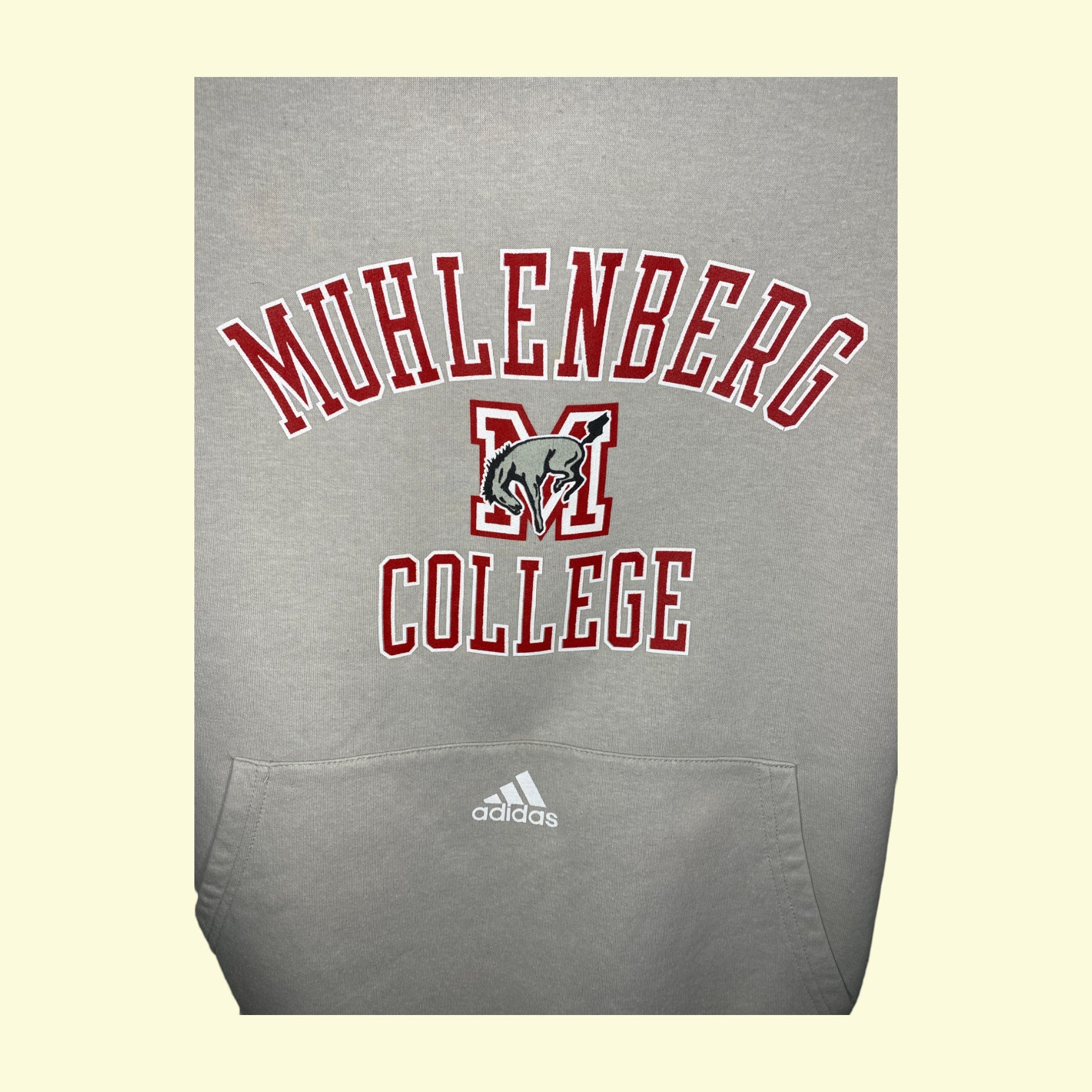 Vintage Kapuzenpullover Muhlenberg Collage