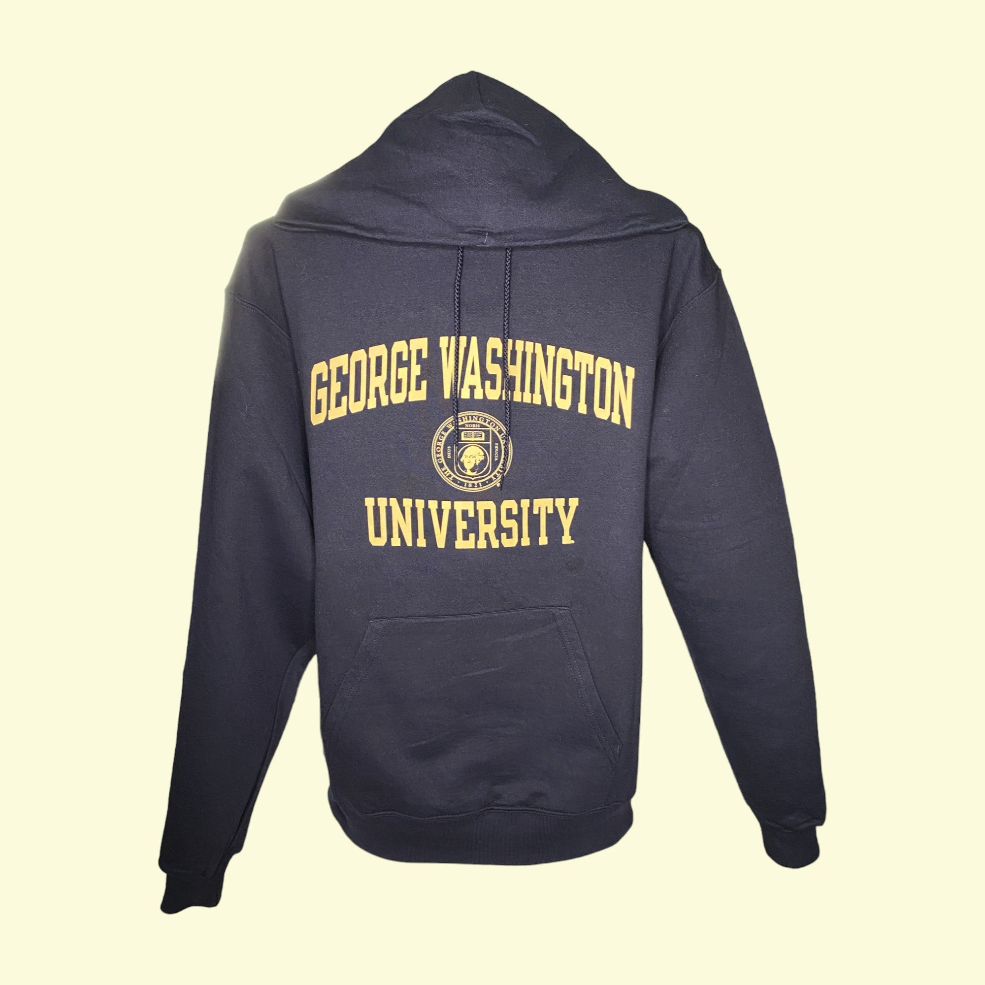 Sudadera con capucha vintage de la Universidad George Washington 