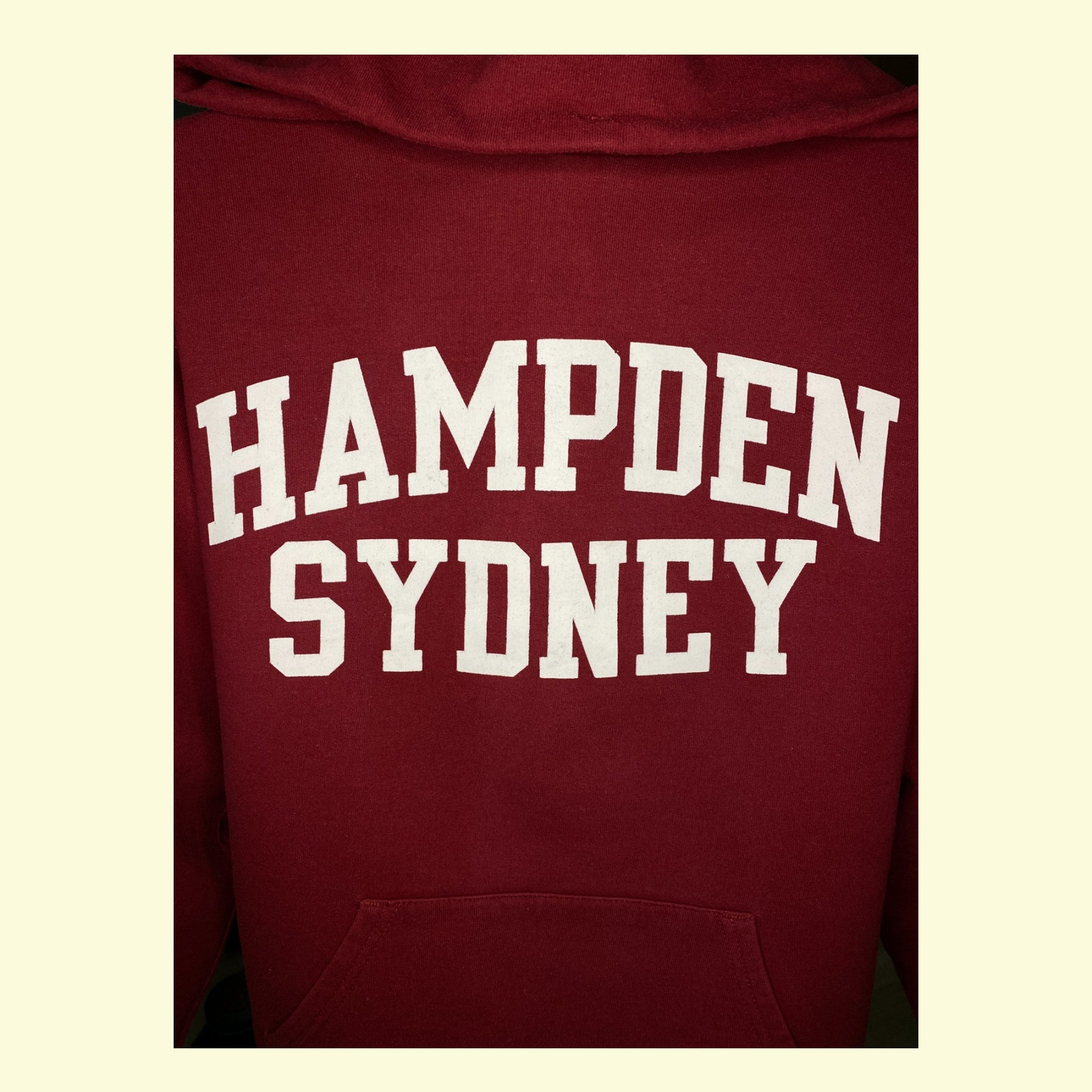 Vintage Kapuzenpullover Hampden Sydney