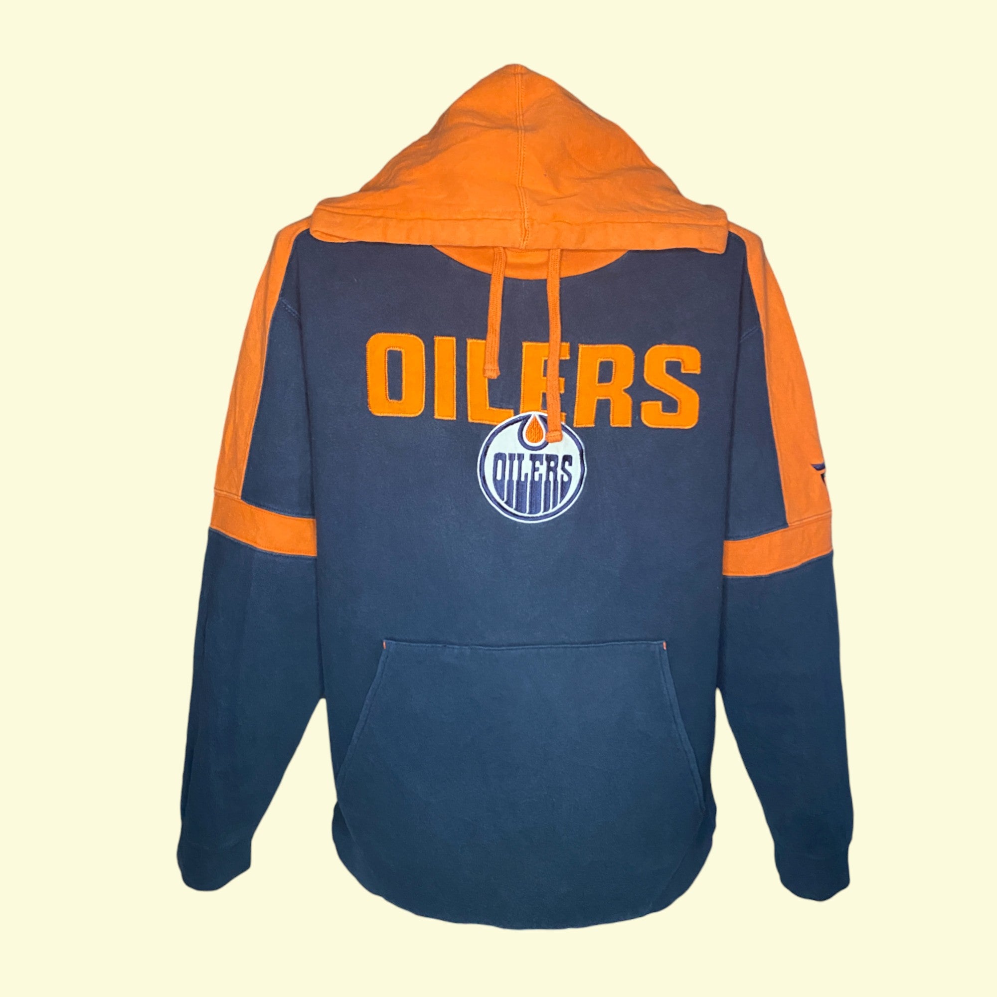 Sudadera con capucha vintage de los Edmonton Oilers de la NHL 