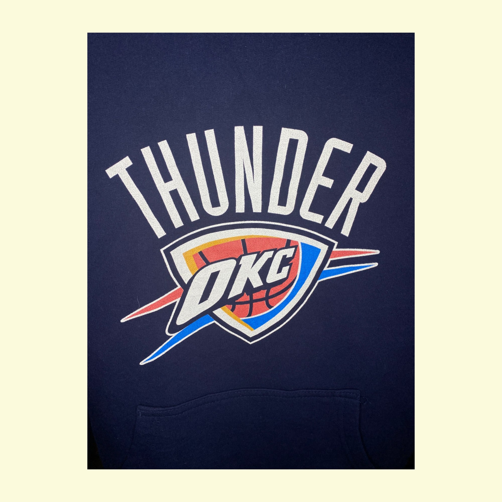 Vintage Kapuzenpullover NBA Oklahoma City Thunder