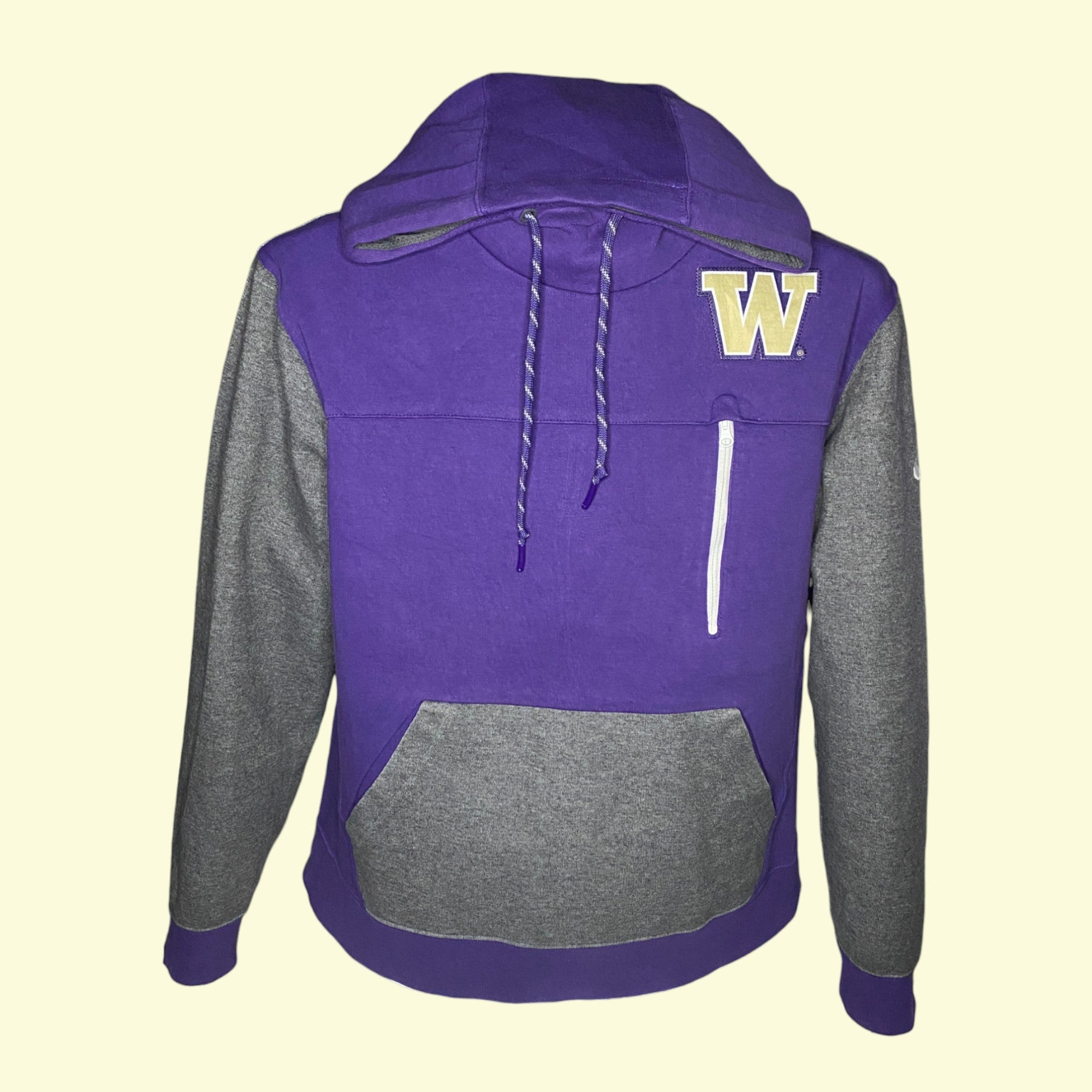 Sudadera con capucha vintage Universidad de Washington 