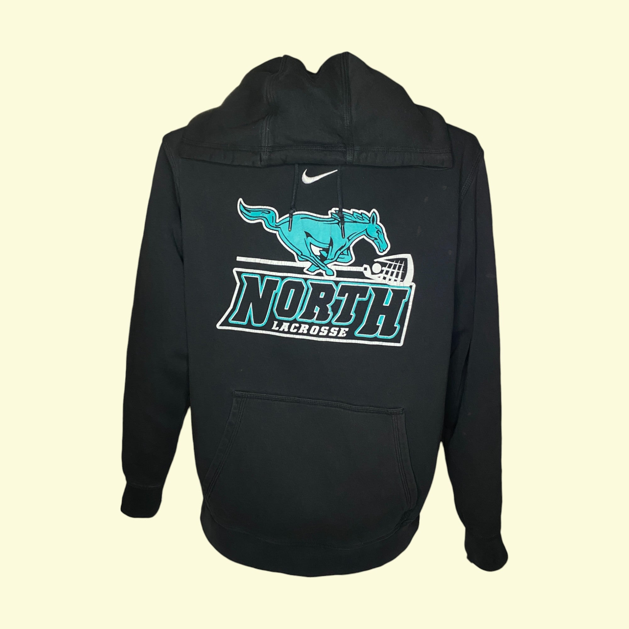 Sudadera con capucha vintage del norte de Lacrosse 